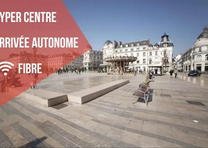 Prestigeloc - Studio Calme, 1Er Emplacement - Place Du Martroi, Ideal Pro